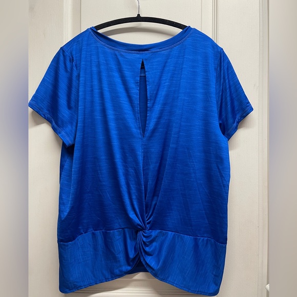 T by Talbots active slub T-shirt - Picture 2 of 3